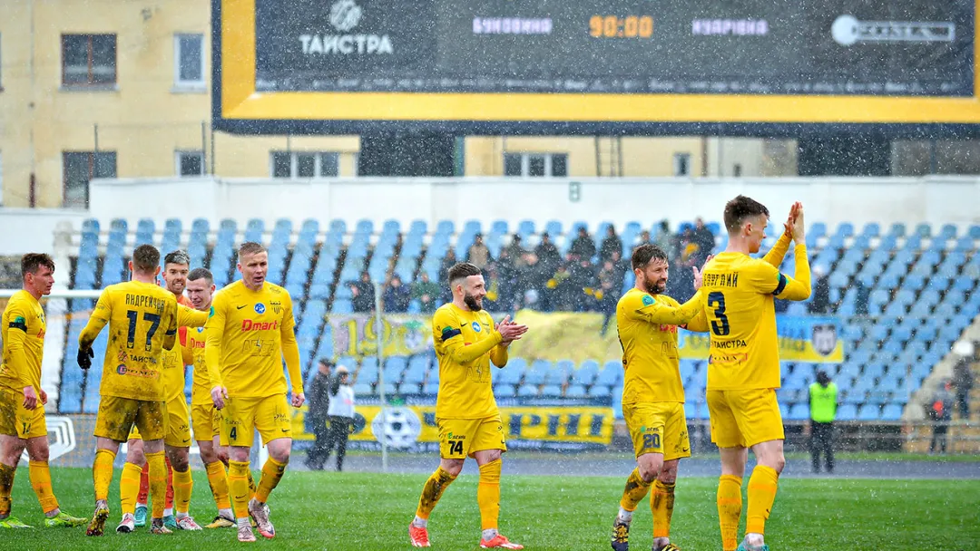 «Буковина» забила ювілейний гол у Першій лізі