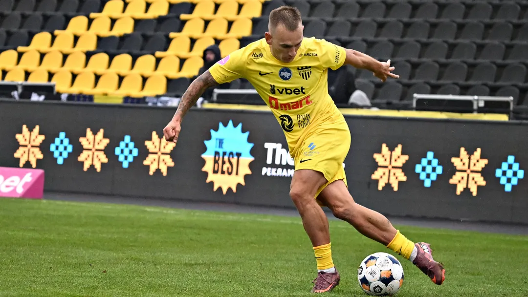 Віталій Дахновський – гравець матчу «Буковина» - «Металіст» за версією вболівальників