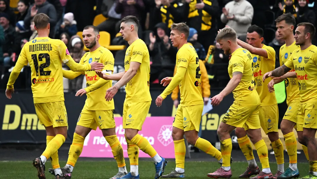 «Буковина» у цифрах Wyscout. Підсумки першої частини сезону 2025/26 у Першій лізі