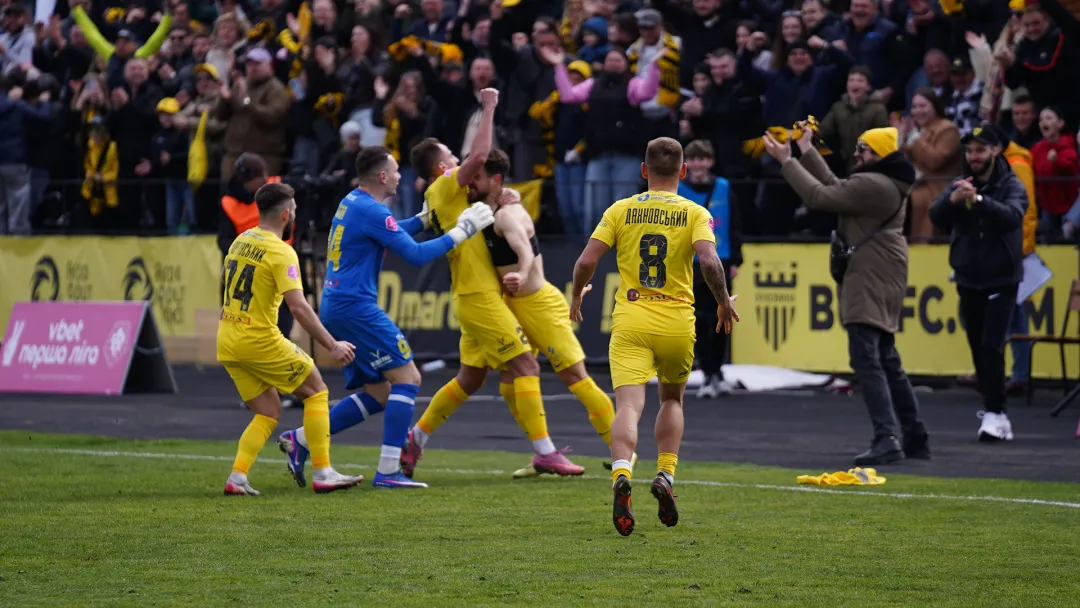 «Буковина» здобула ювілейну 200-ту перемогу у Першій лізі