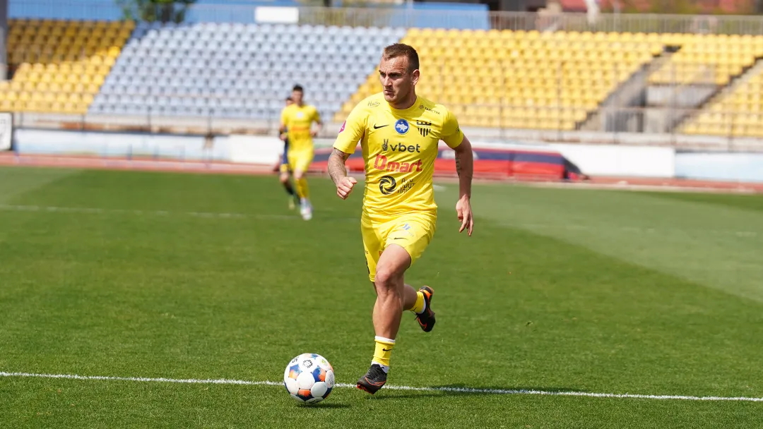 Віталій Дахновський очолив бомбардирську гонку у VBET Першій лізі