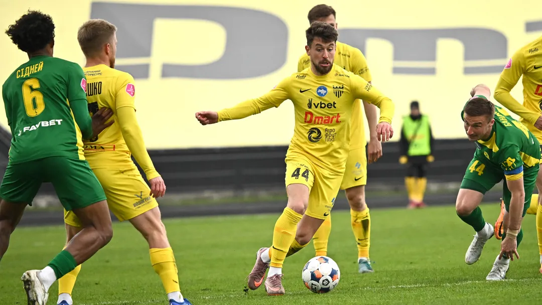 Вадим Вітенчук – гравець матчу «Буковина» - «Лівий берег» за версією вболівальників