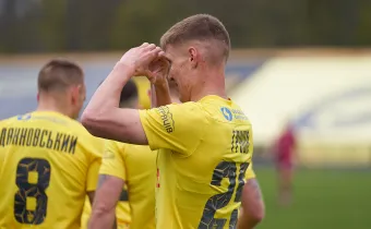 Віталій Груша – у символічній збірній 23-го туру VBET Першої ліги! 