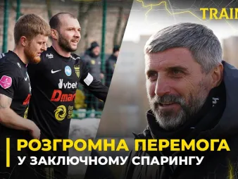 Вбудована мініатюра для ФІНІШ ЗБОРУ | Шищенко - про спаринг «Буковини із Прикарпаттям-Благо» та найближчі плани команди 