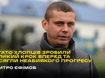 Вбудована мініатюра для Дмитро Єфімов – про матч з ФК «Драгош Воде» та підсумки осінньої частини сезону