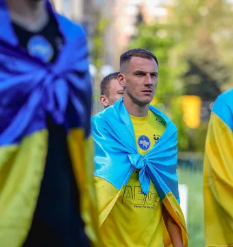 Андрій Бусько провів 50-й матч у Першій лізі