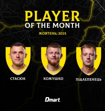 Обирай найкращого гравця «Буковини» у жовтні! 