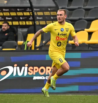 Віталій Дахновський – гравець матчу «Буковина» - «Металург» за версією вболівальників