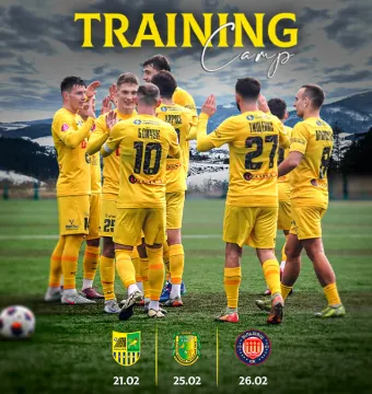 Розклад контрольних матчів «Буковини» на другому закарпатському зборі