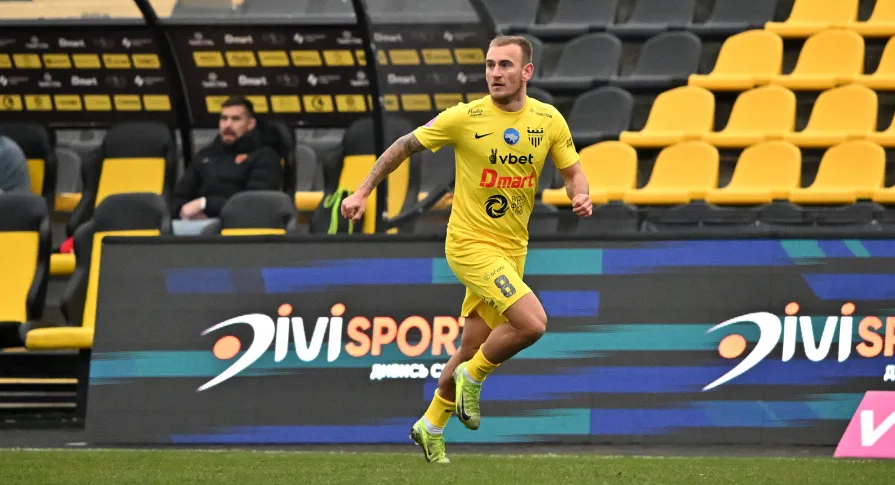 Віталій Дахновський – гравець матчу «Буковина» - «Металург» за версією вболівальників