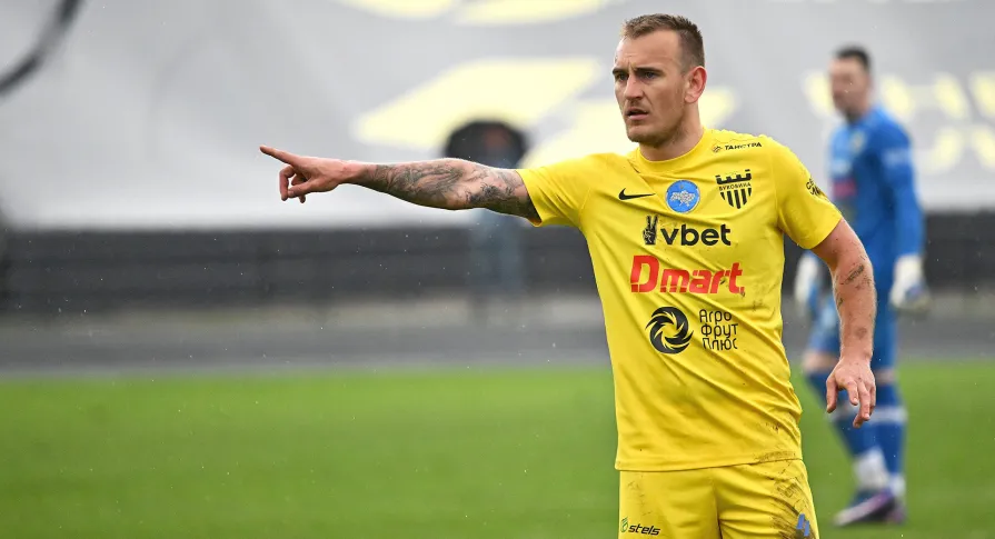 Віталій Дахновський – гравець матчу «Буковина» - «Прикарпаття-Благо» за версією вболівальників