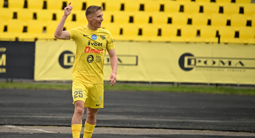 Віталій Груша – гравець матчу «Буковина» - «Нива» за версією вболівальників