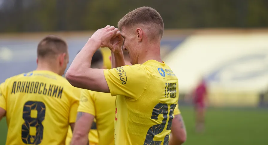 Віталій Груша – у символічній збірній 23-го туру VBET Першої ліги! 